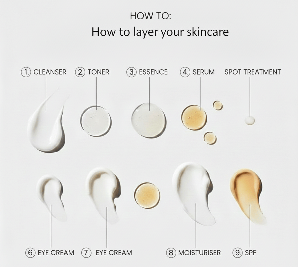 Skincare Layering 101✨